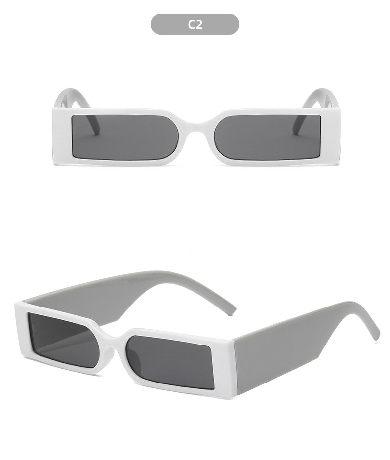 Title 5, New Small Box Wide Leg Punk Sunglasses