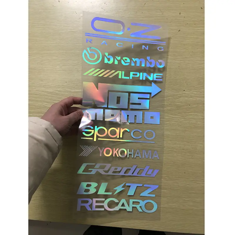 Reflective Car Sticker Side Door Body 10-piece