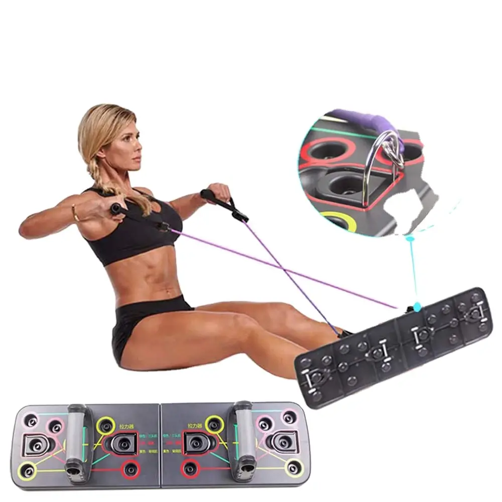 Multifunctional Push-up Folding Board Pull Rope Combination Bracket