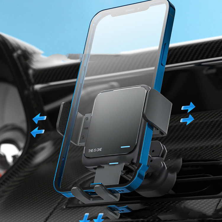 Car Mobile Phone Holder Touch Sensor Air Outlet - 2