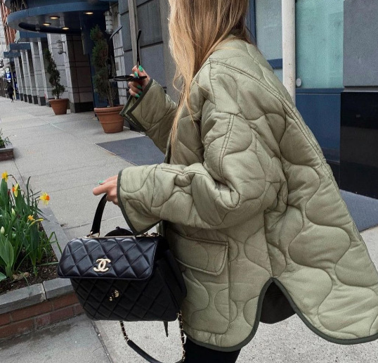 Single-breasted Fashion Casual Padded Jacket