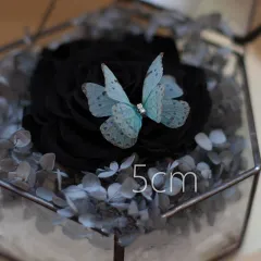 National Style Tulle Butterfly Hairpin Hem - Blue08 - View 1