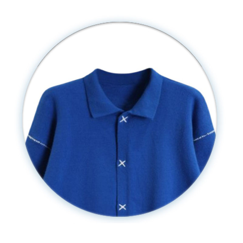 Women's Trendy Klein Blue Coat Sweater