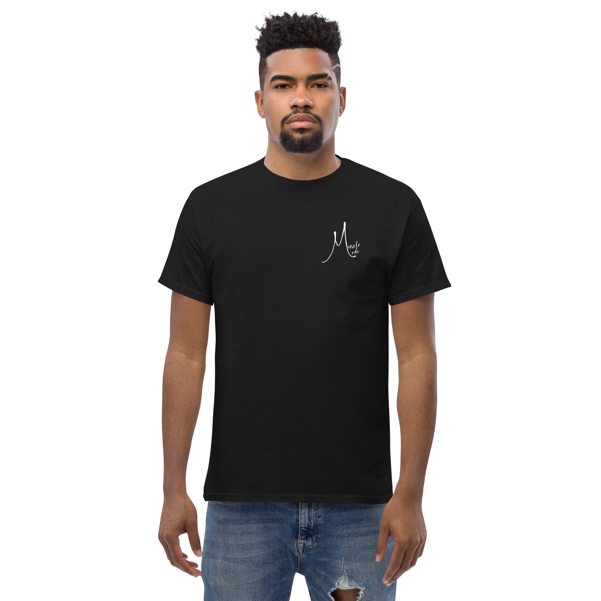Men's Logo T-shirt Dark Short Sleeved