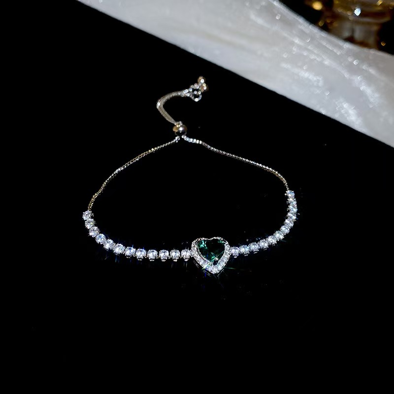 18K Gold Filled Zirconia Geometric Bracelet Circle Square Floral Bangle Elegant Chic Retro Fashion Hand Jewelry