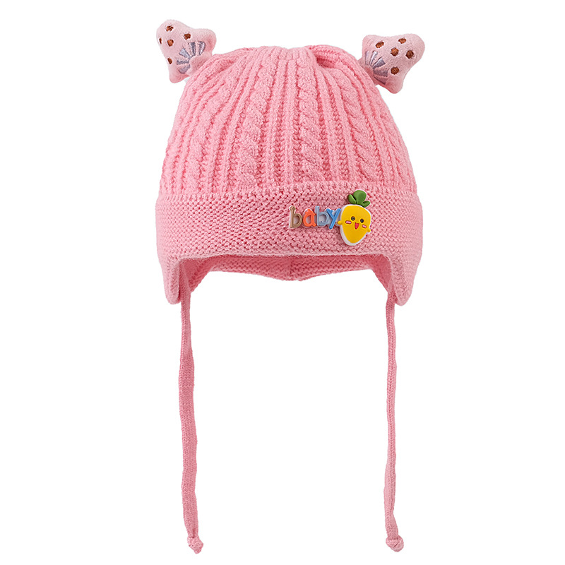 Antler Baby Ear Antifreeze Ear Cute Cartoon Baby Hat