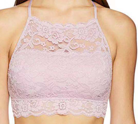 Women's Fashionable And Personalized Comfortable Bra Pink - Shop at LoveMi