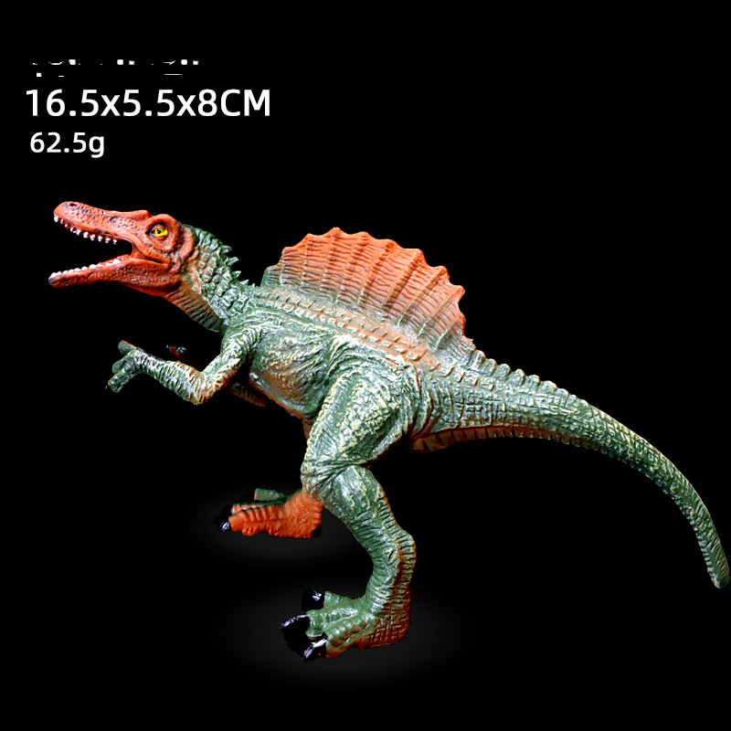 Title 2, Solid Dinosaur Plastic Toy Simulation Animal