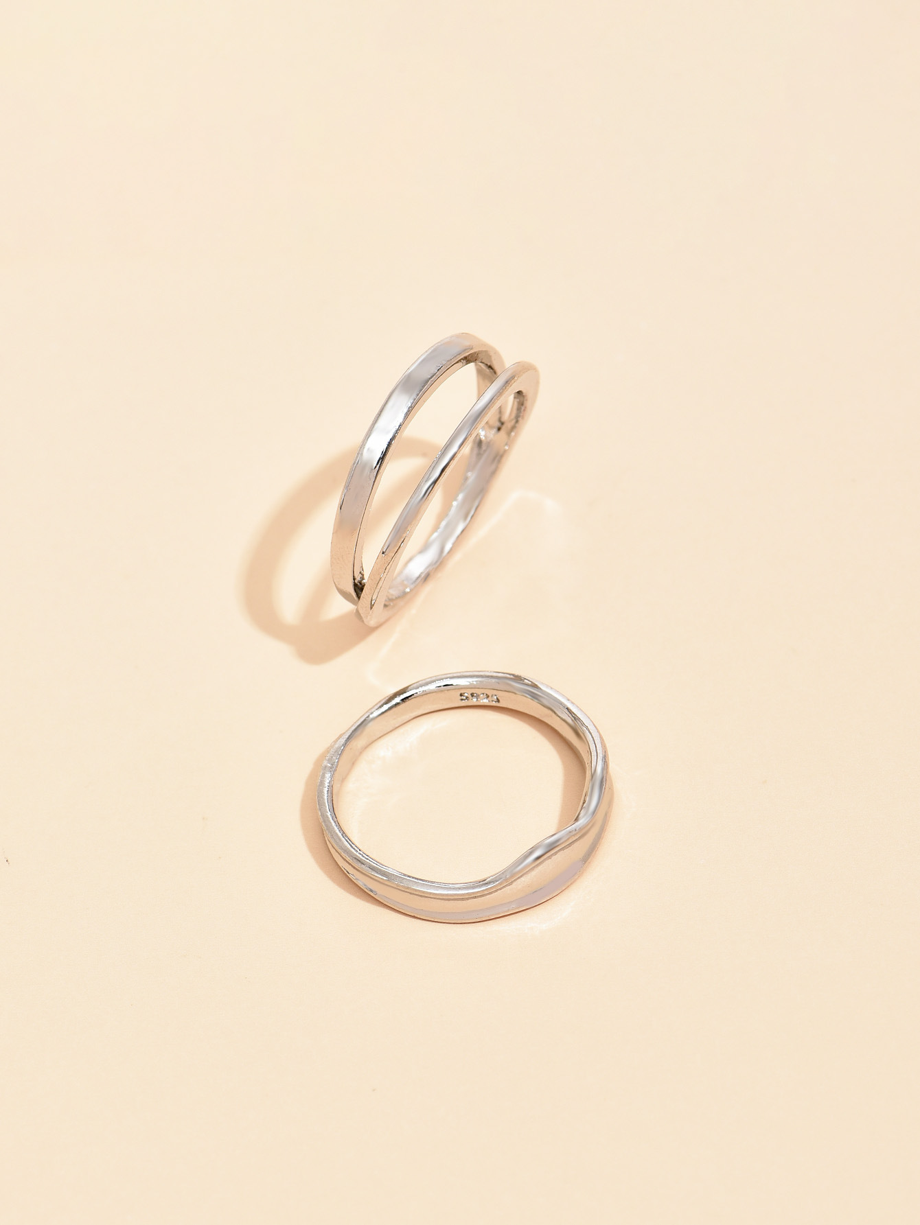 Fashion Simple Style New Sweet Ring Set