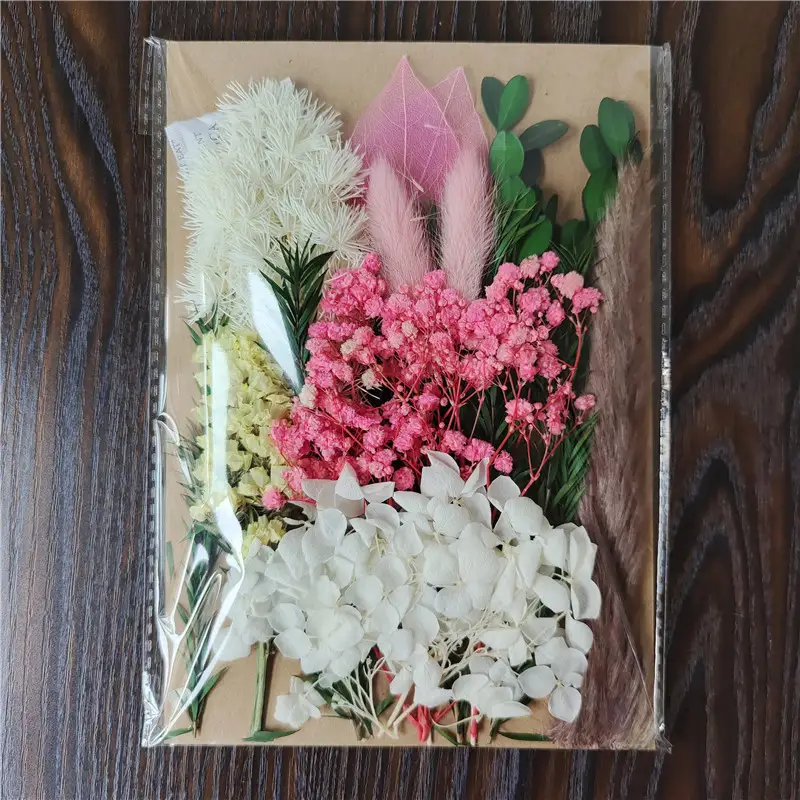Embossed Flower Material Package Diy Scented Candle Photo Frame Dried Flower Immortal Flower Handmade