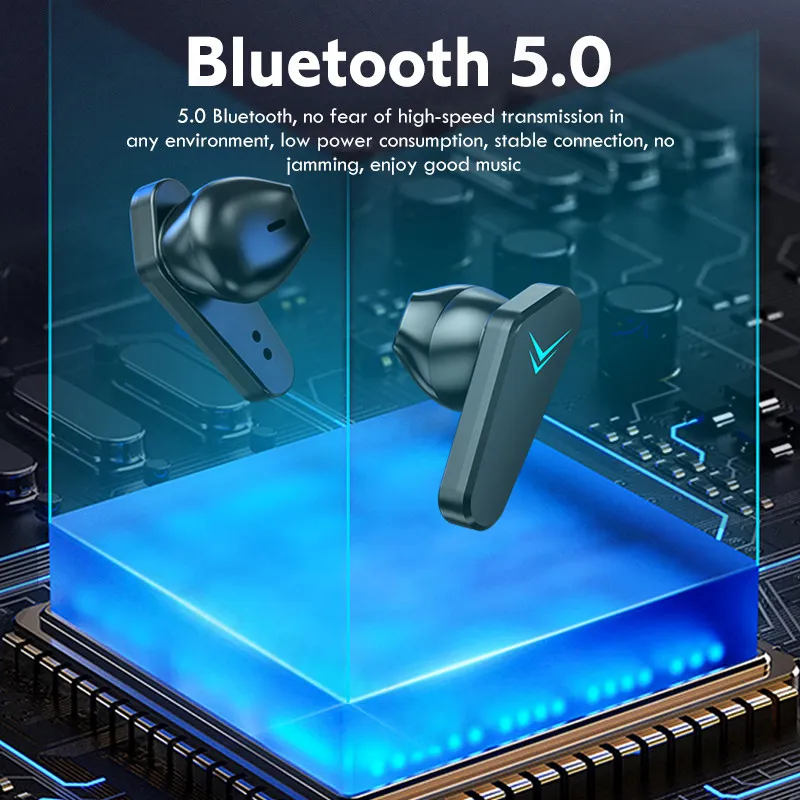 Wireless Gaming Headphones No Delay Noise Reduction Bluetooth Earphones HIFI Sound E-Sport Game Headset With Mic – image 5