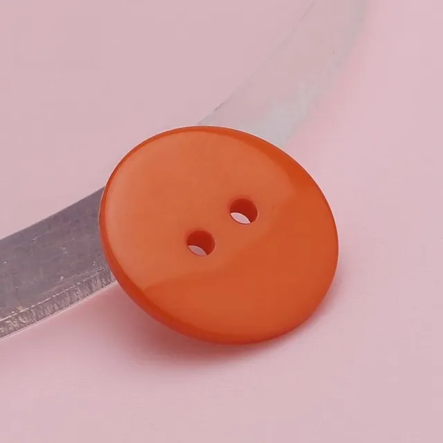 Colorful Two Eye Bread Shirt Underwear Button Orange - Shop at LoveMi
