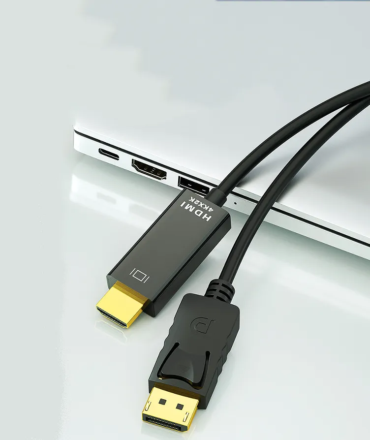 1.8m Large Dp To Hdmi High-definition 4K