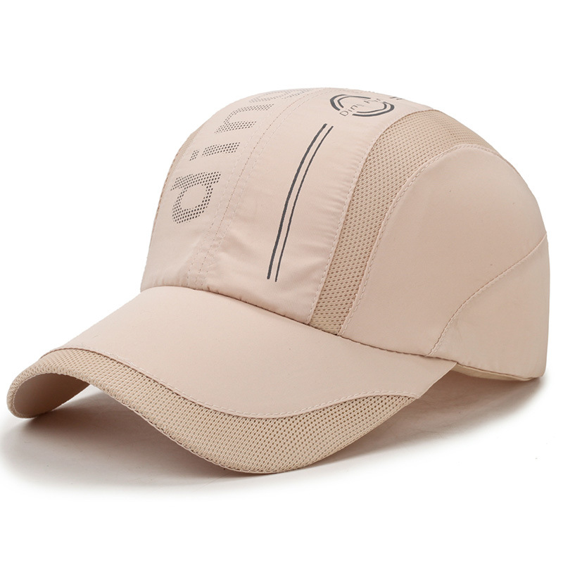 Summer Women's Travel Stitching Yarn Mesh Quick-drying Hat