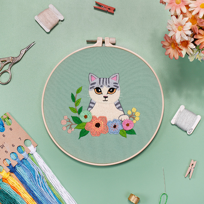 The New Original Diy Hand Embroidery Material Package — image 1
