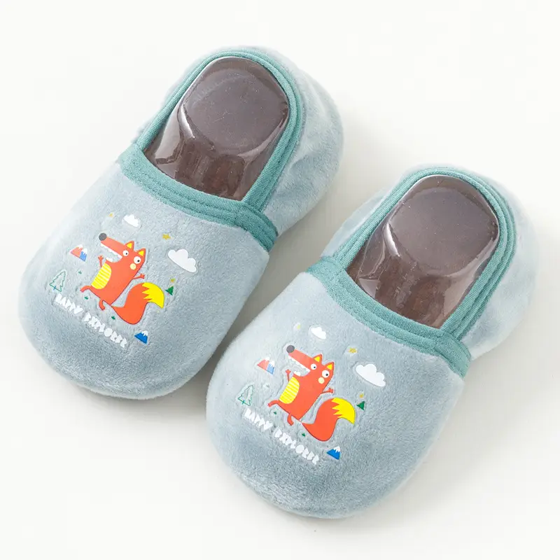 Baby Autumn And Winter Plus Velvet Thick Toddler Socks