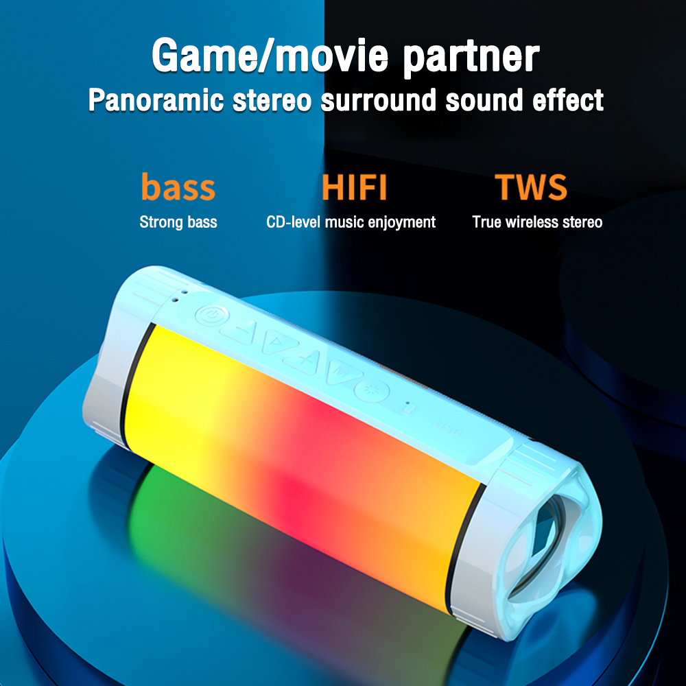 Intelligent 3D Surround Wireless Illuminated Bluetooth Speaker - Image 5