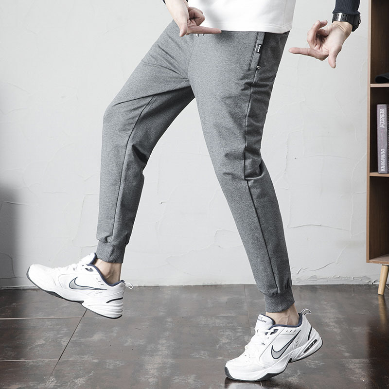 Title 8, Mens Knitted Cropped Leisure Track Pants Exper...