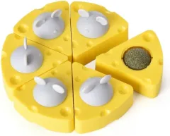 Catnip Balls Catnip Balls That Stick On Wall Catnip Balls For Cats Catnip Ball In The Shape Of Cheese - 6Pcs - View 1