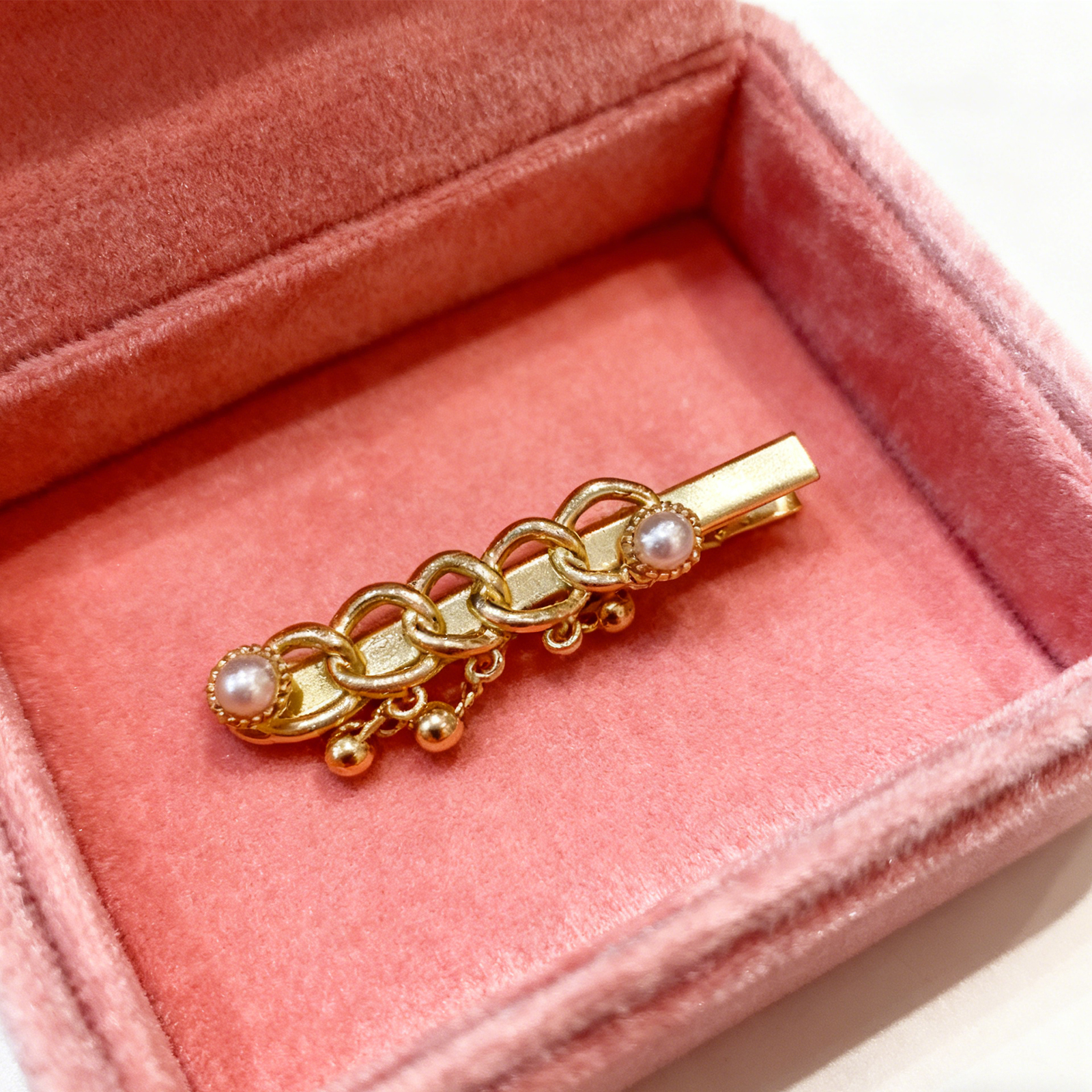 Pearl Chain Hairpin-2988