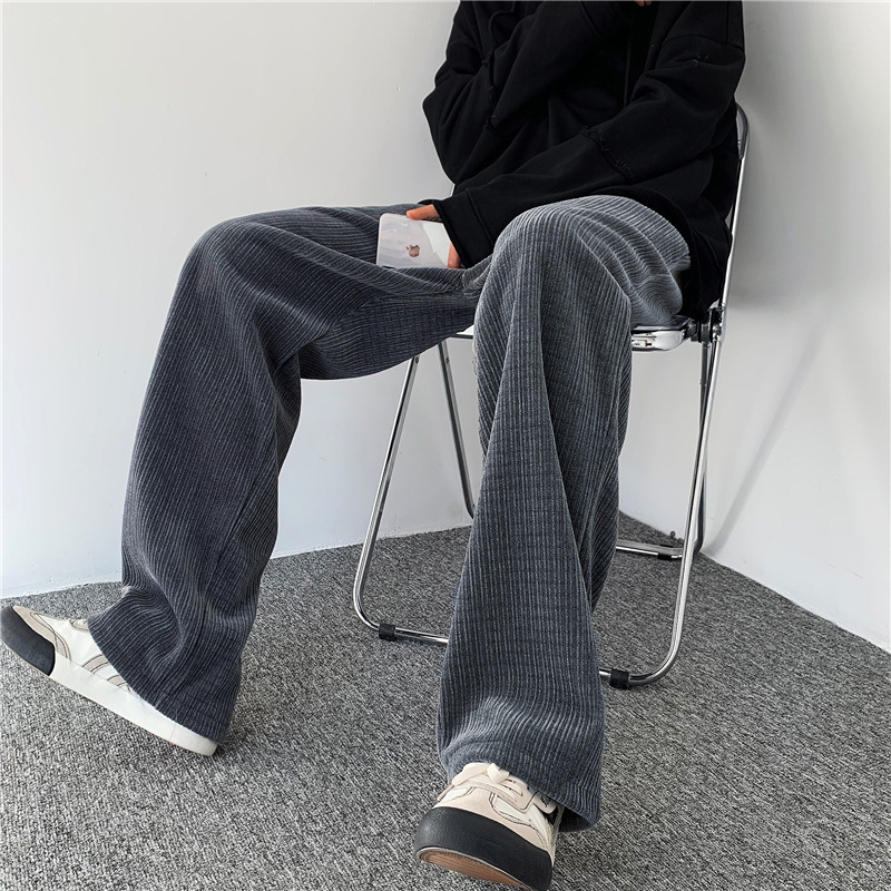 Title 4, Mens Korean-style Corduroy Pants Autumn Winter...