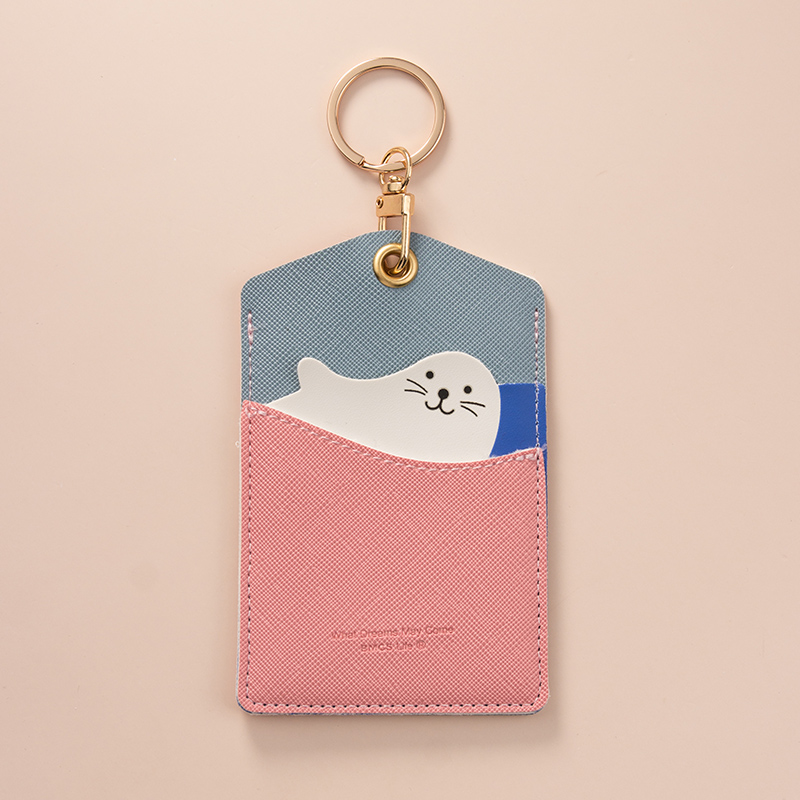 Title 7, Cartoon Keychain PU Creative Card Driver