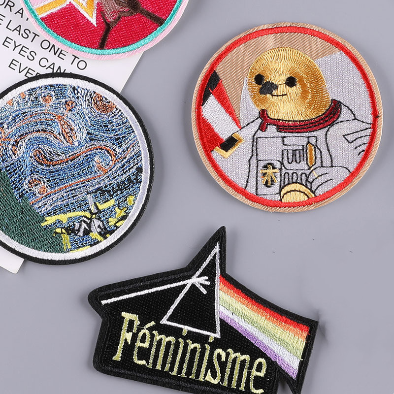 Fashion Computer Embroidery Label Badge Patch — image 1