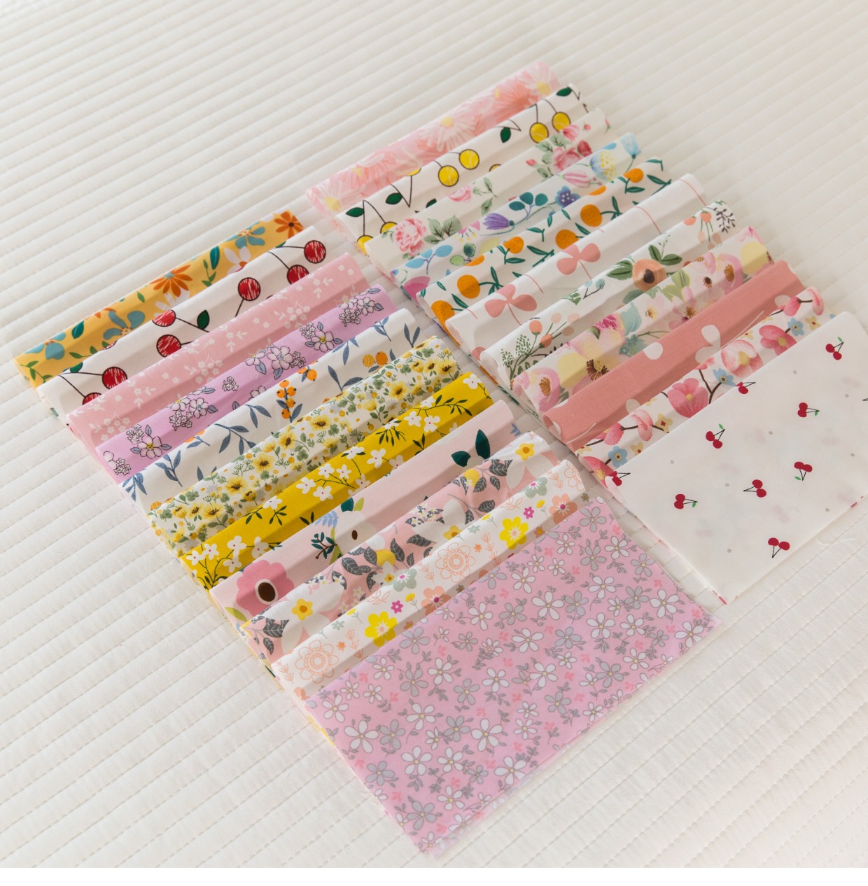 Printed Cotton Patchwork Quilt Fabric, picture 2 of 4