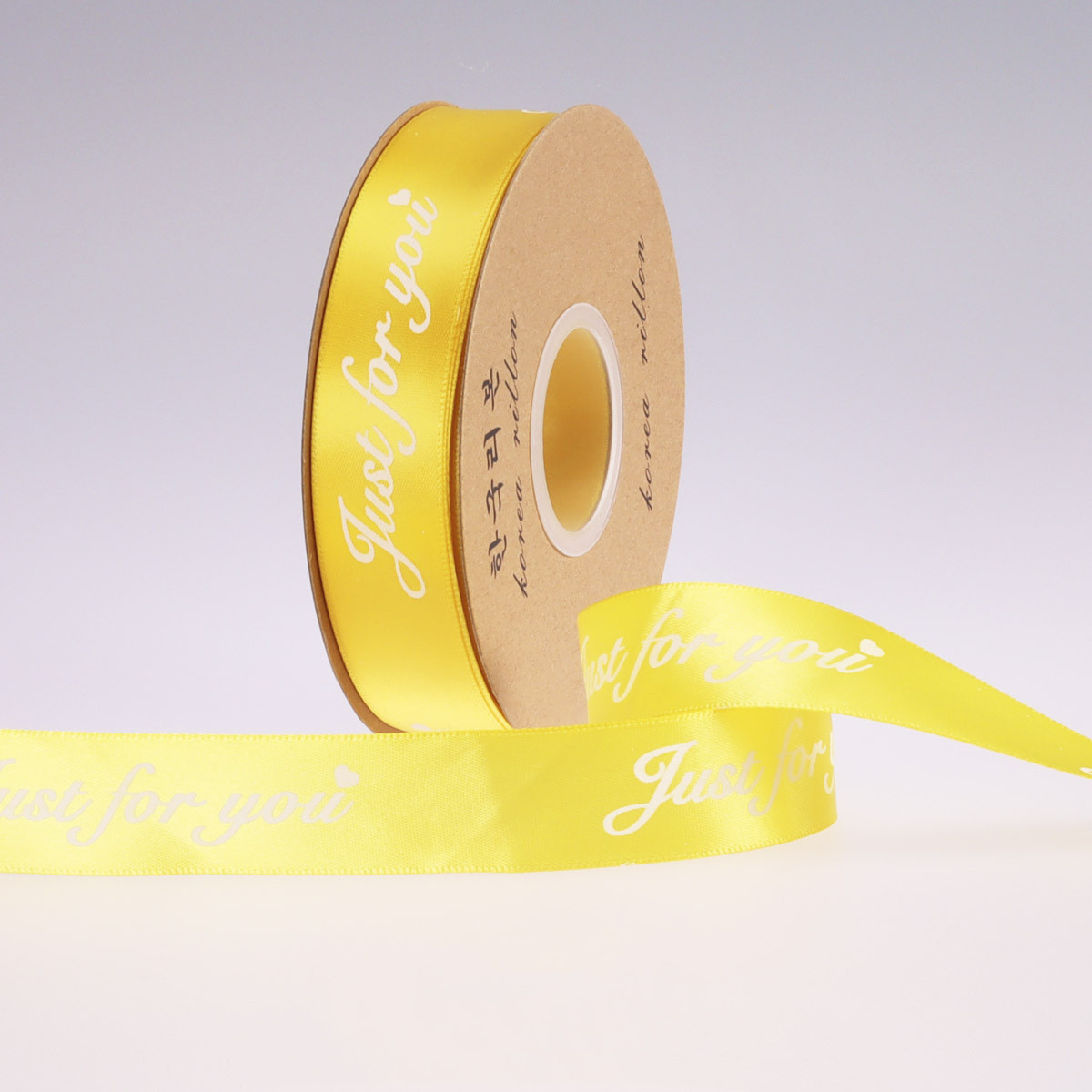 Flower Bouquet Ribbon Printed English Letter Ribbon
