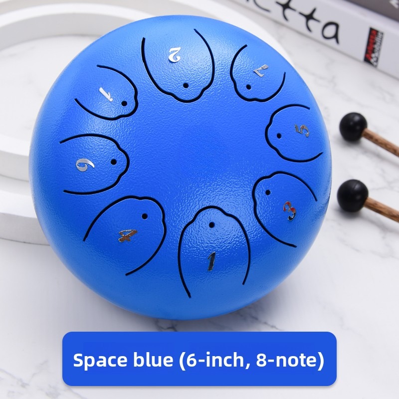 Series 6-Inch 8-Note Steel Tongue Drum — foto 4