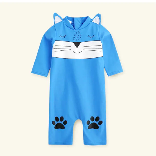 Warm Swimwear For Infants And Toddlers 1 3 Years Old Blue - Shop at LoveMi