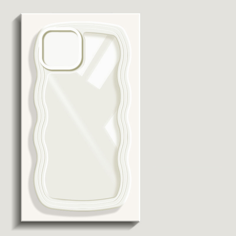Two-in-one Wave Pattern Transparent Phone Case - Image 7