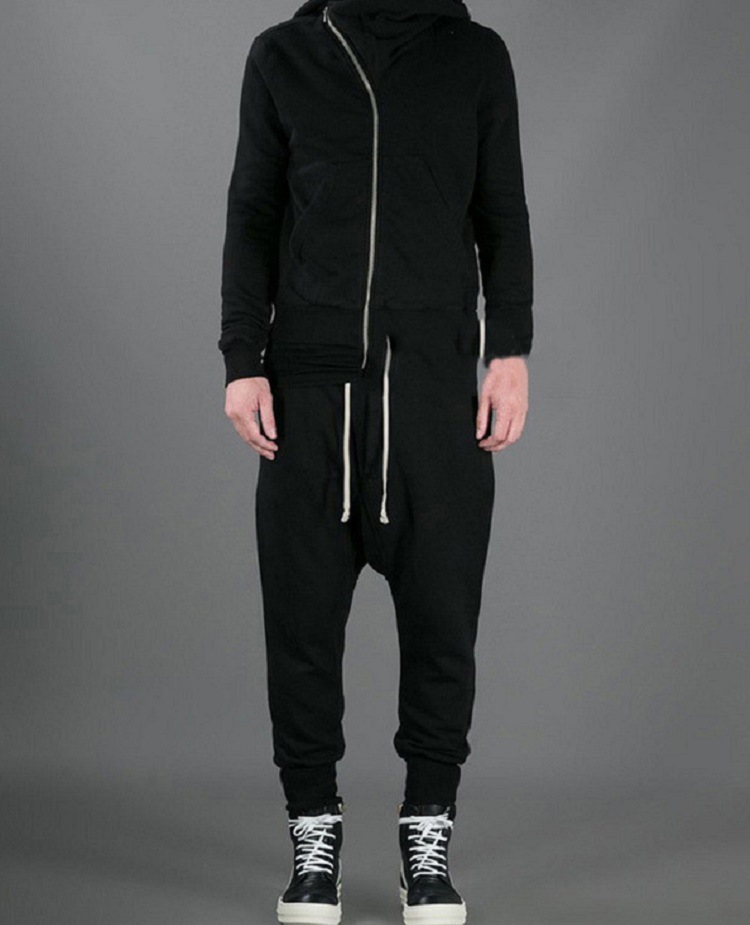 Men's Loose Crotch Harem Feet Trousers