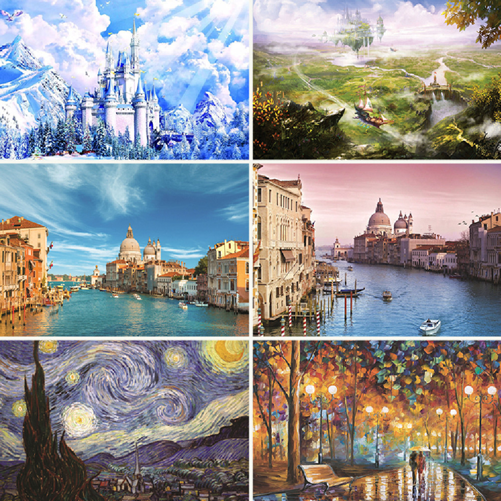 1000pcs Puzzle Pieces High Difficulty Magnetic Giant