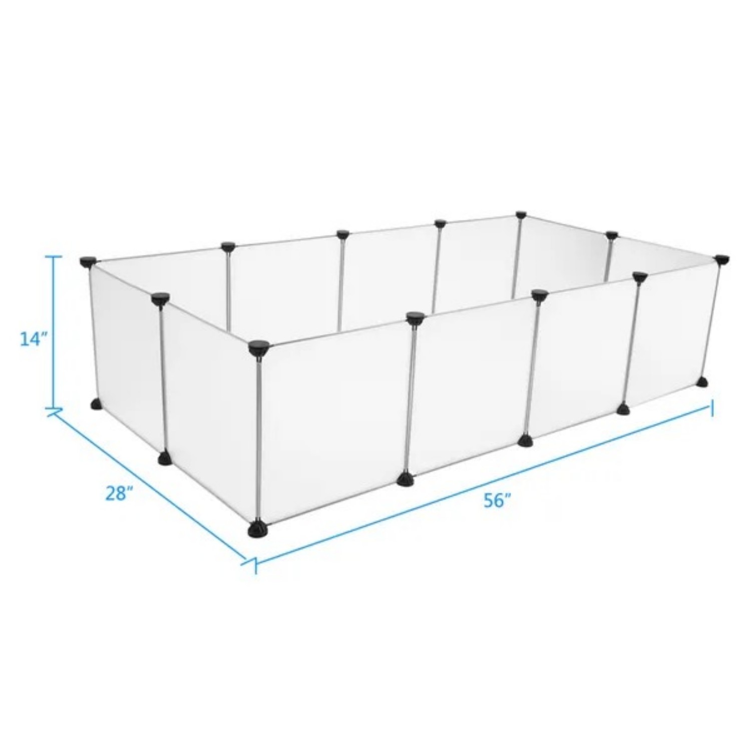 Pet Playpen, Portable Large Plastic Yard Fence Small Animals, Puppy Kennel Crate Fence Tent RT image 3