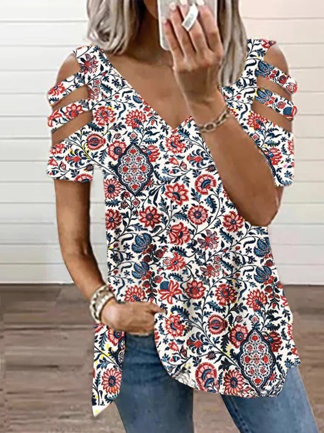 Sunflower Fashion V-Neck Camisoleloose Women's Top