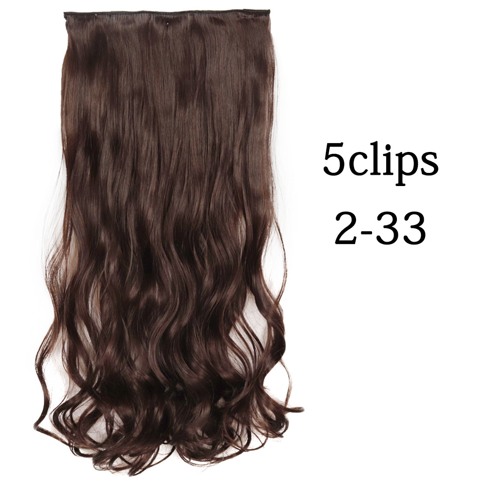 Title 6, Five-card Big Wave Curly Hair Extension