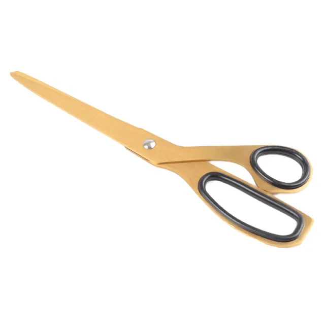 Household Minimalist Asymmetric Stainless Steel Scissors Yellow - Shop at LoveMi
