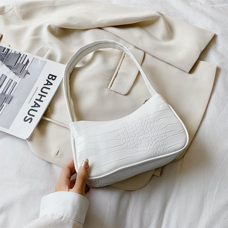 Many Design Retro Alligator Simple Armpit Bag