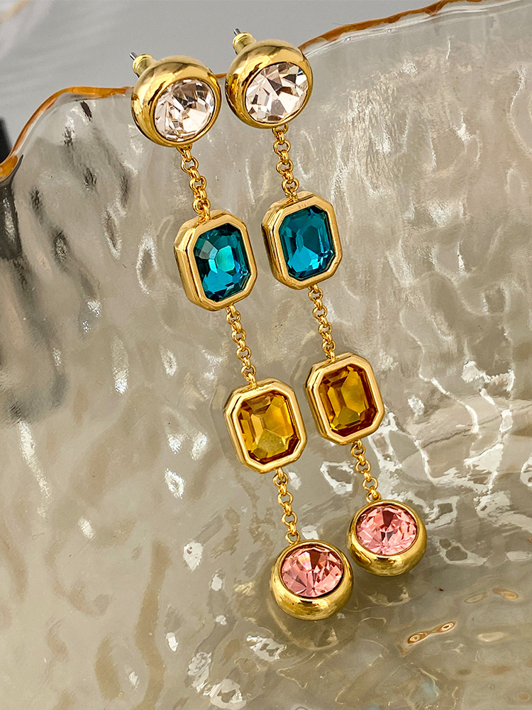 Personality Retro Light Luxury New Trendy Fashion Earrings