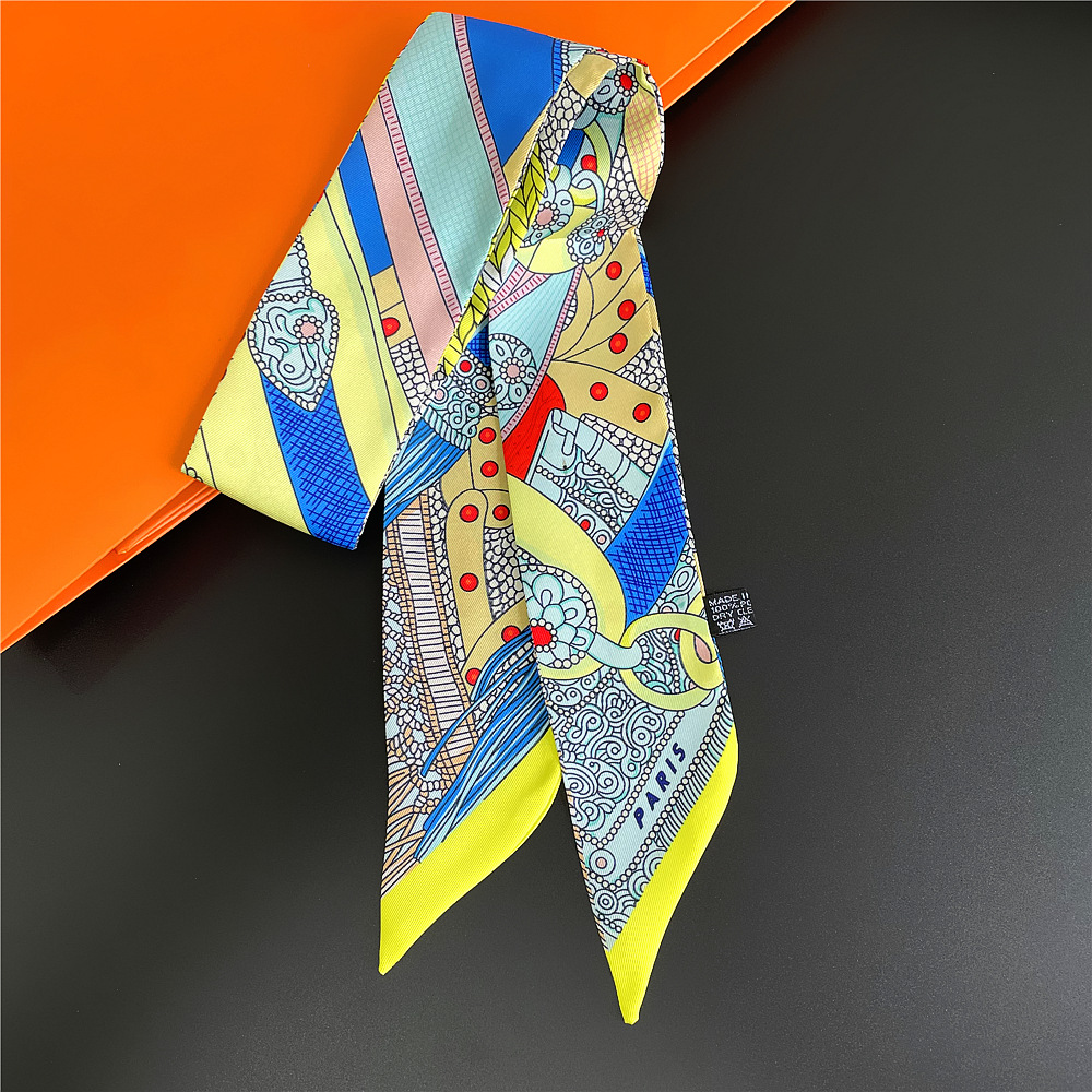 Title 1, Twill Decorative Ribbon Small Silk Scarf