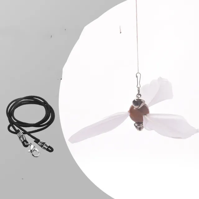 Cat Toy Laser Tease Cat Stick Feather Bell Model C Of Fitting Head - Shop at LoveMi