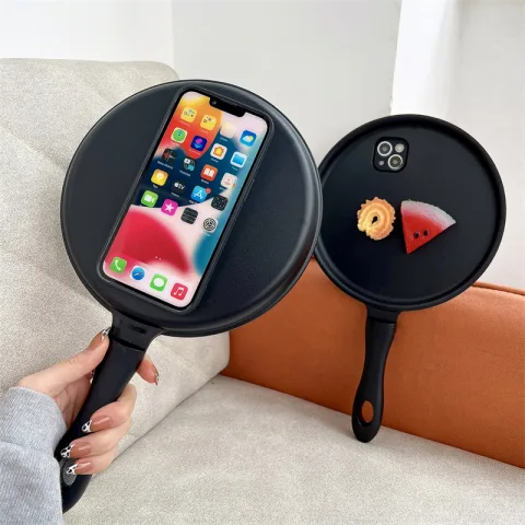 Funny and Creative Pan Phone Shell