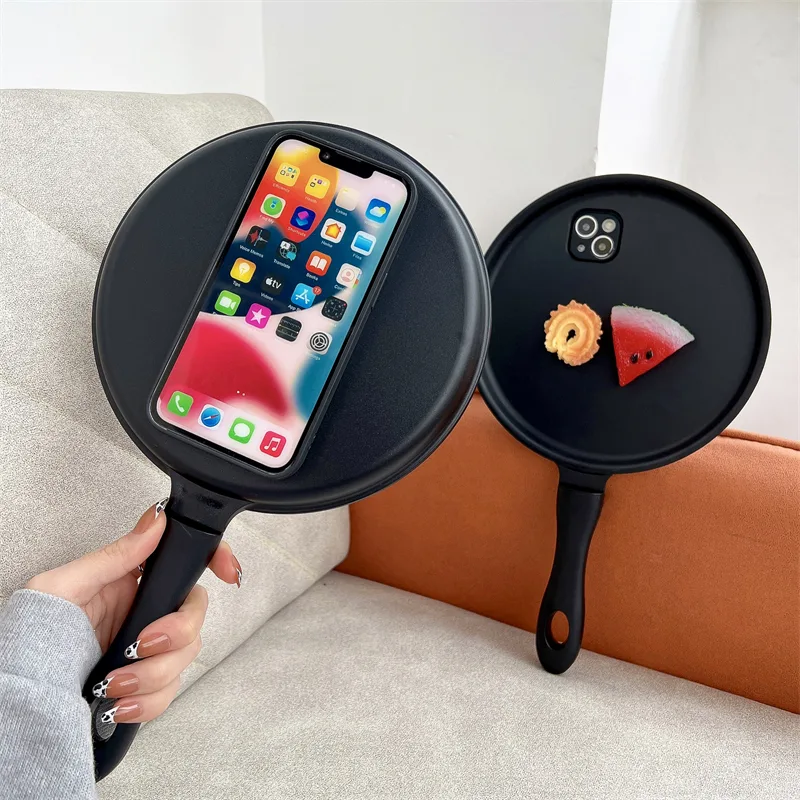 Funny and Creative Pan Phone Shell