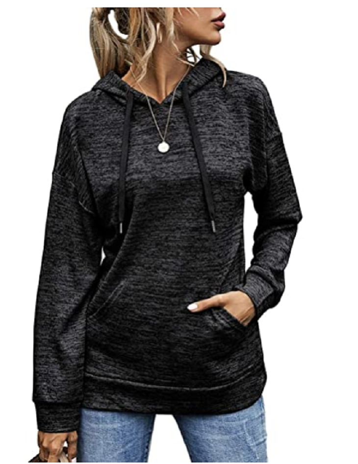 New Women's Casual Pullover Hoodie Top