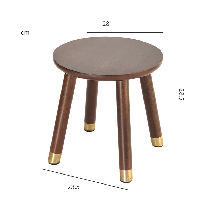 Title 5, Solid Wood Home Stool Living Room Shoe Changing...