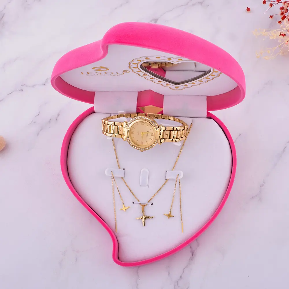 Simple Exquisite Jewelry Watch Necklace Gift Box