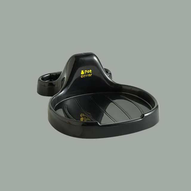 Kitchen Pot Cover Shelf Counter Top Placer Black - Shop at LoveMi