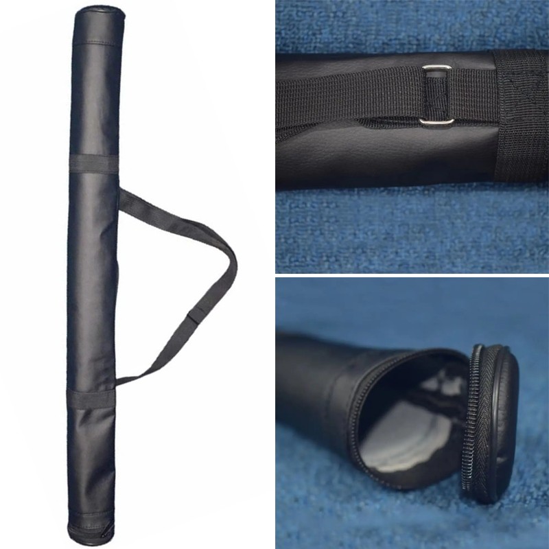 Cue Case Carry Bag Leather Billiard Pool Stick Carrying — image 6