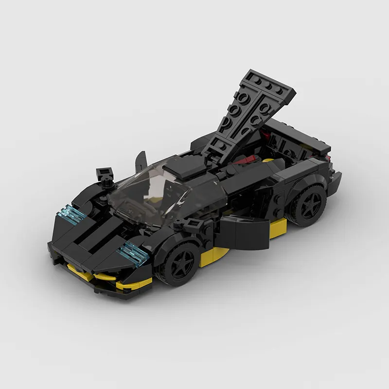 Small Particle Racing Block DIY Puzzle Toy